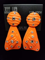 Jeff Lieb Orange Earrings (6914830368819)