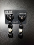 Jeff Lieb Black and Pearl Necklace Set (6936189993011)
