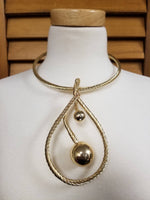 Textured Barbell Pendant Necklace Set (7030933454899)