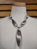 Abstract Wired Statement Necklace Set (7558015320115)