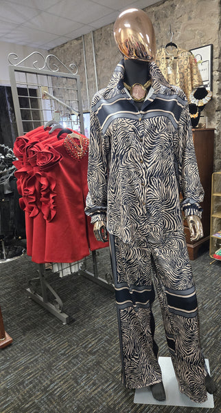 Animal Print Pant Set (7557951193139)