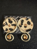 Jeff Lieb Leopard Print and Gold Necklace Set (7557920817203)