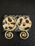 Jeff Lieb Leopard Print and Gold Necklace Set (7557920817203)