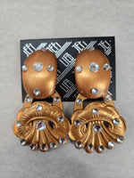 Jeff Lieb Aurora Bloom Clip-On Earrings (7666983043123)