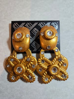 Jeff Lieb Golden Mirage Clip-On Earring (7666984353843)