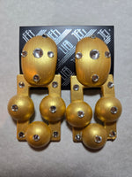 Jeff Lieb Gem Lock Clip-OnEarrings (7666991988787)