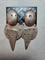 Jeff Lieb Moonlit Geometry Clip-On Earrings (7667465027635)