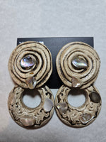 Jeff Lieb Shell of Echos Clip-On Earrings (7667468730419)