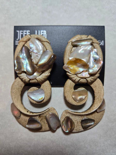 Jeff Lieb Echoes of Drift Clip-On Earrings (7667469516851)