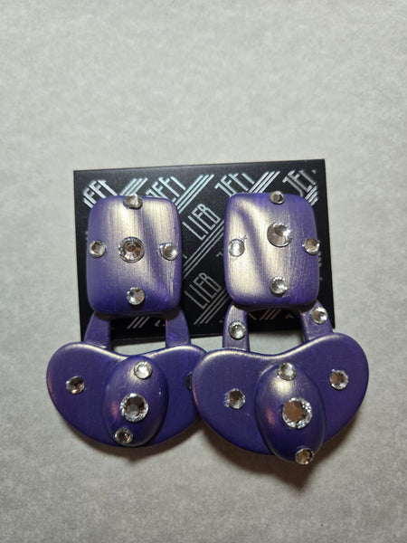 Jeff Lieb Prism Pulse Clip-On Earrings (7667473285171)