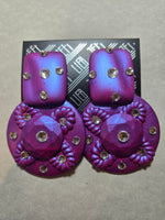 Jeff Lieb Rope and Radience Clip-On Earrings (7667474497587)