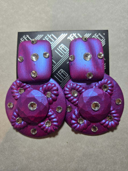 Jeff Lieb Rope and Radience Clip-On Earrings (7667474497587)