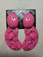 Jeff Lieb Pink Reverie Clip-On Earrings (7667482853427)