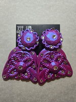 Jeff Lieb Amethyst Empire Clip-On Earrings (7667486064691)