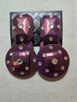 Jeff Lieb Cyber Halo Clip-On Earrings (7667486261299)