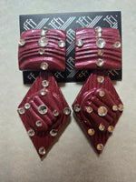Jeff Lieb Berry Burnish Clip-On Earrings (7667488784435)