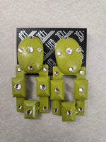 Jeff Lieb Mod Mosaic Clip-On Earrings (7669451456563)