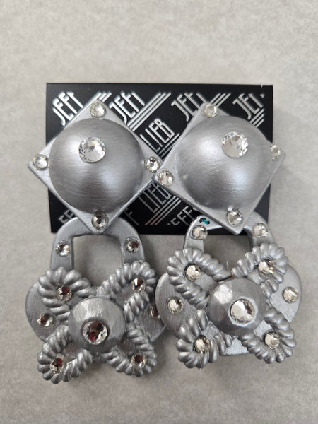 Jeff Lieb Gilded Orbit Clip-On Earrings (7669454635059)