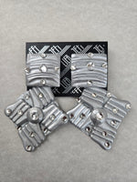 Jeff Lieb Silver Drift Clip-On Earrings (7669464236083)