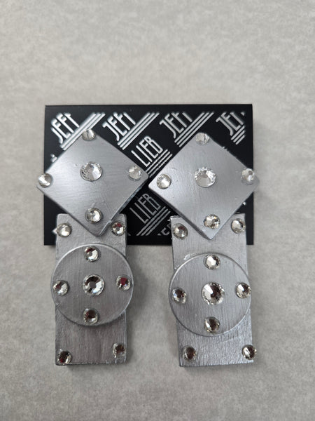 Jeff Lieb Symmetra Clip-On Earrings (7669456666675)