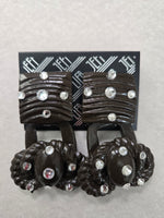 Jeff Lieb Mocha Mirage Clip-On EArrings (7669467906099)