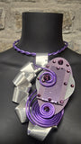 Jeff Lieb Violet Voltage Necklace Set