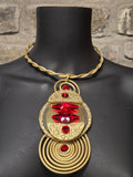 Jeff Lieb Empress Ember Necklace Set